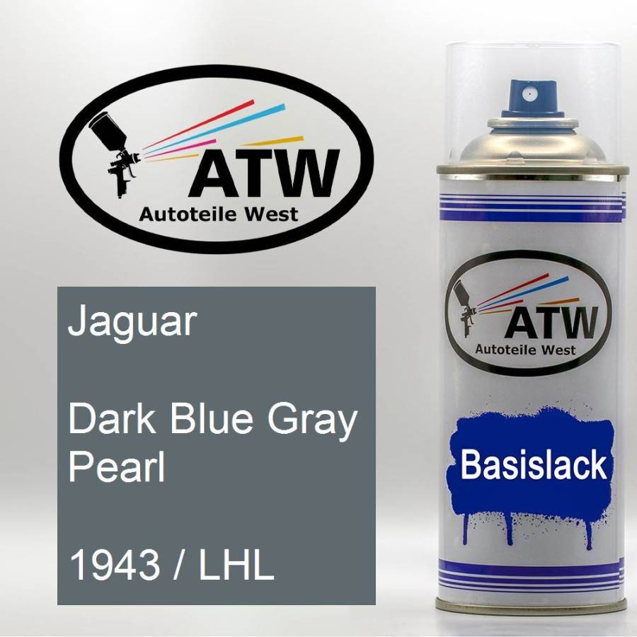 Jaguar, Dark Blue Gray Pearl, 1943 / LHL: 400ml Sprühdose, von ATW Autoteile West.